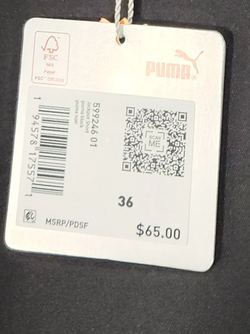 Puma performance golf shorts